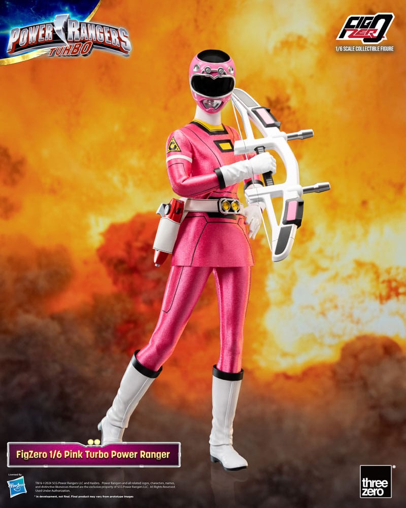 [PREORDINE] Power Rangers Turbo FigZero Action Figure 1/6 Pink Ranger 30 cm - ThreeZero - Action figures