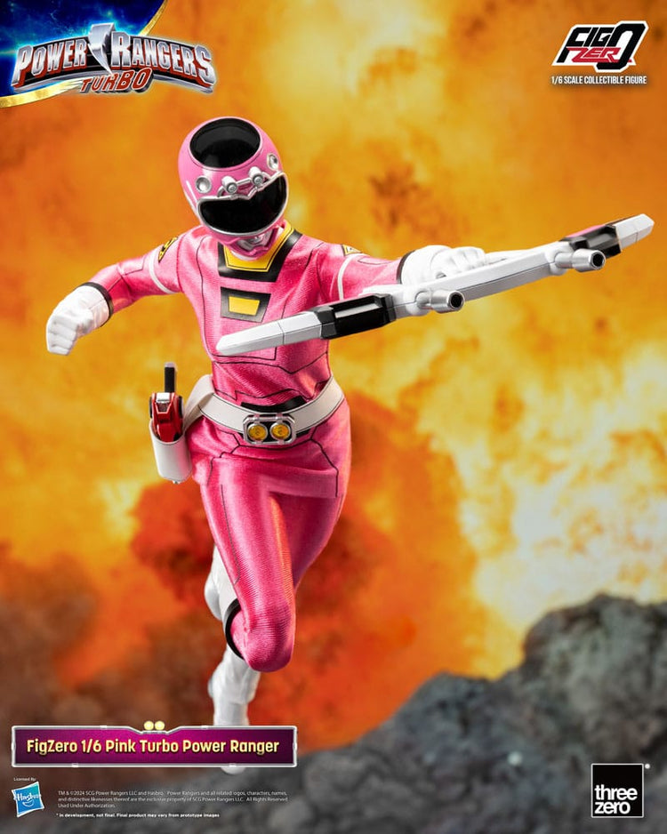 [PREORDINE] Power Rangers Turbo FigZero Action Figure 1/6 Pink Ranger 30 cm - ThreeZero - Action figures