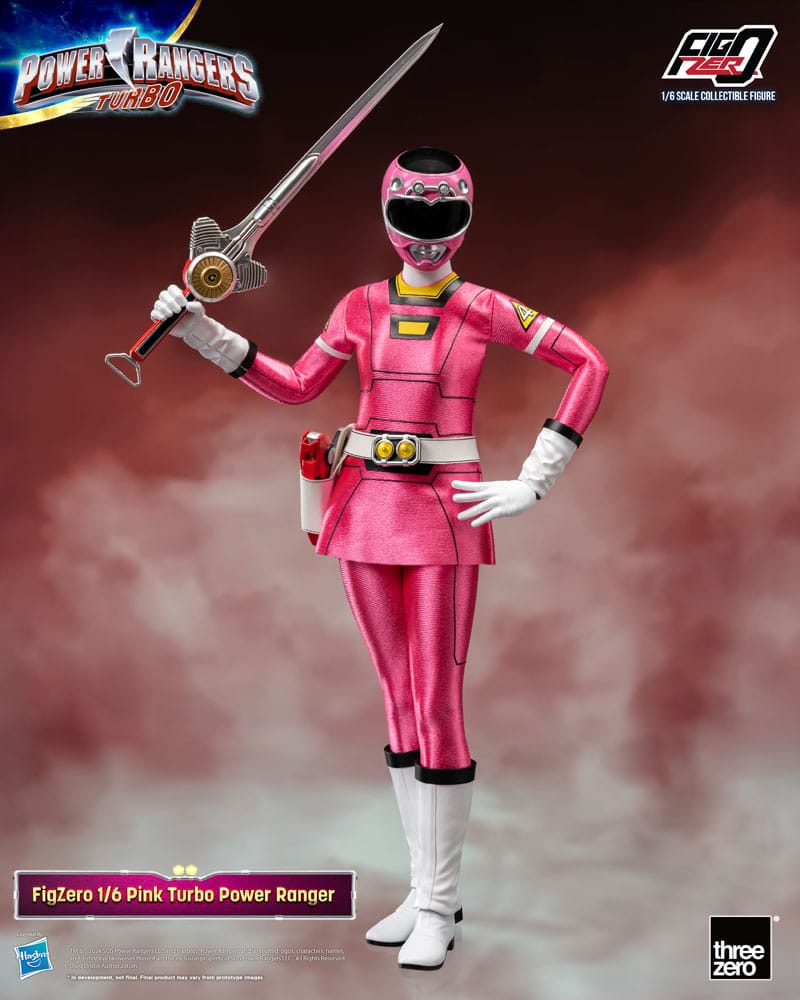 [PREORDINE] Power Rangers Turbo FigZero Action Figure 1/6 Pink Ranger 30 cm - ThreeZero - Action figures