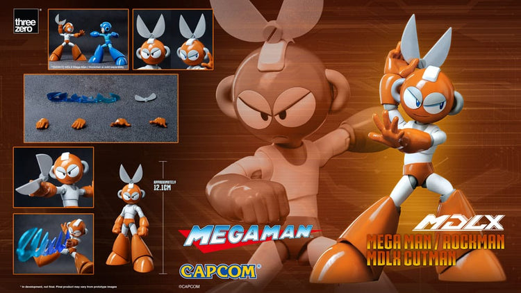 [PREORDINE] Action Figure Mega Man MDLX Cutman 12 cm - ThreeZero - ThreeZero - Action figures