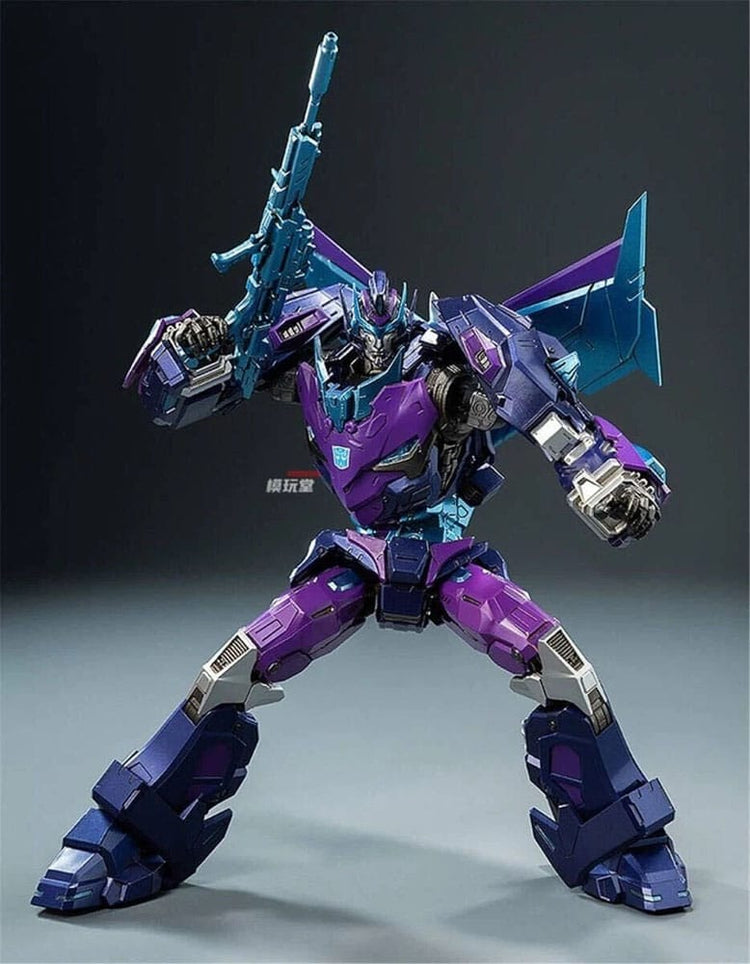Action Figure Transformers MDLX Rodimus Prime Shattered Glass - 18 cm - ThreeZero - Action figures