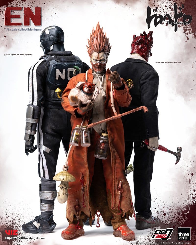 [PREORDINE] Action Figure Dorohedoro FigZero En 35 cm - ThreeZero - Action figures