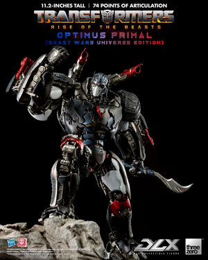[PREORDINE] Transformers: Rise of the Beasts - Action Figure DLX Optimus Primal (Beast Wars Universe Edition) 29 cm - ThreeZero - Action figures