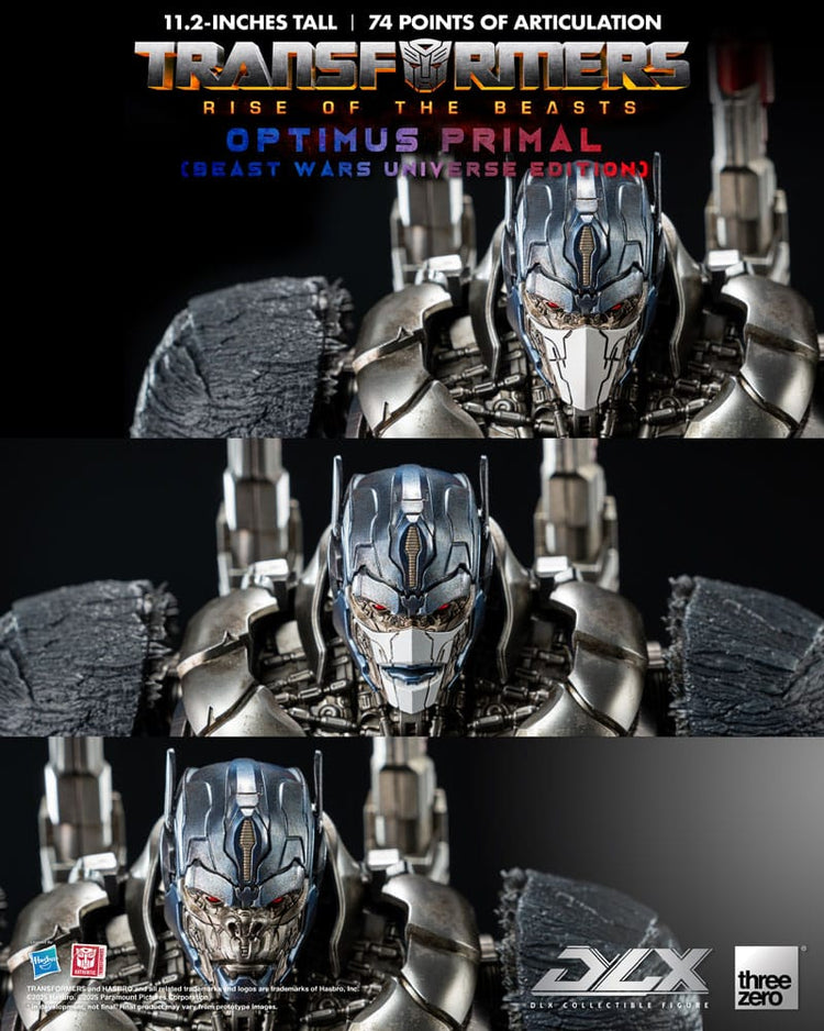 [PREORDINE] Transformers: Rise of the Beasts - Action Figure DLX Optimus Primal (Beast Wars Universe Edition) 29 cm - ThreeZero - Action figures