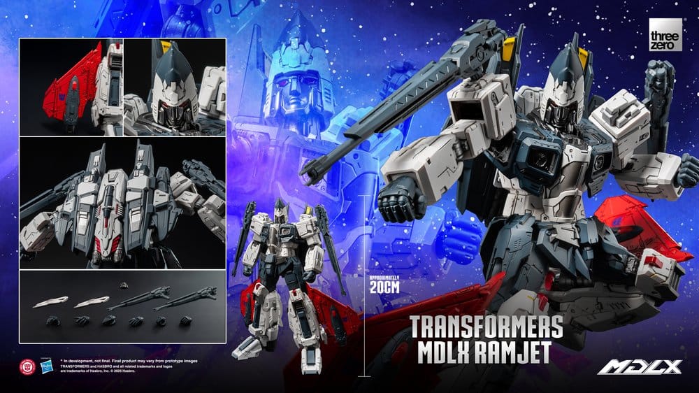 [PREORDINE] Transformers MDLX Action Figure Ramjet 20 cm - ThreeZero - Action figures
