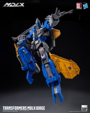 Transformers MDLX Action Figure Dirge: Il Terrore dei Decepticon! - ThreeZero - Action figures
