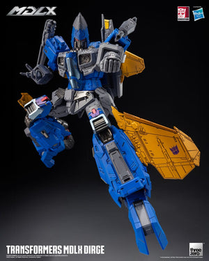 Transformers MDLX Action Figure Dirge: Il Terrore dei Decepticon! - ThreeZero - Action figures