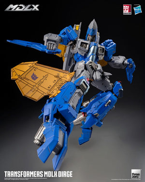 Transformers MDLX Action Figure Dirge: Il Terrore dei Decepticon! - ThreeZero - Action figures