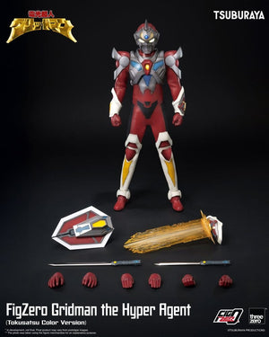 [PREORDINE] Gridman the Hyper Agent Action Figure Tokusatsu Color Ver. 30cm - ThreeZero - Action figures