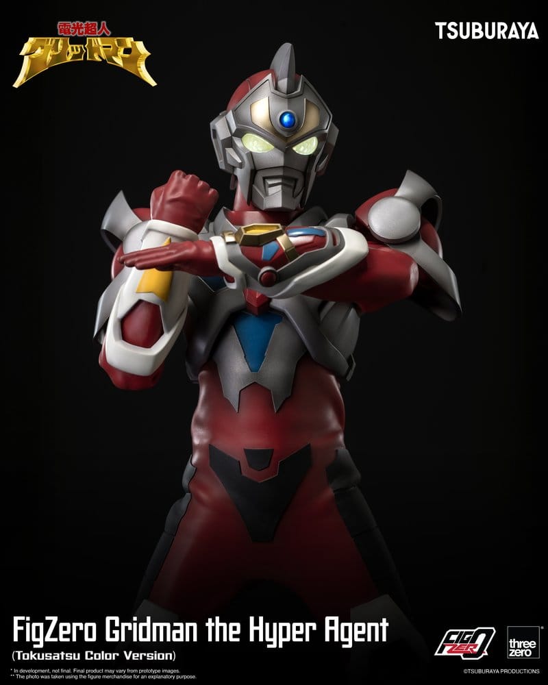 [PREORDINE] Gridman the Hyper Agent Action Figure Tokusatsu Color Ver. 30cm - ThreeZero - Action figures