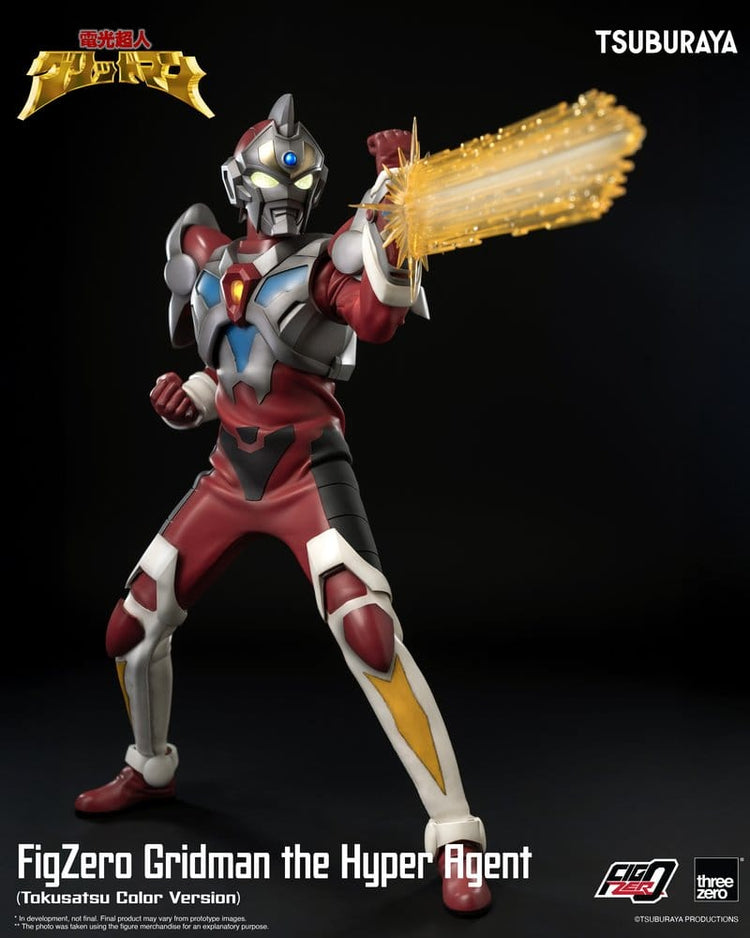 [PREORDINE] Gridman the Hyper Agent Action Figure Tokusatsu Color Ver. 30cm - ThreeZero - Action figures
