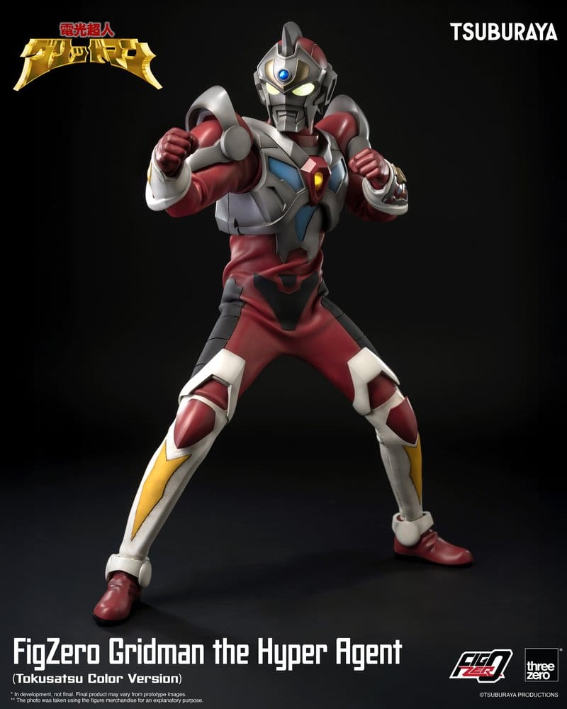 [PREORDINE] Gridman the Hyper Agent Action Figure Tokusatsu Color Ver. 30cm - ThreeZero - Action figures