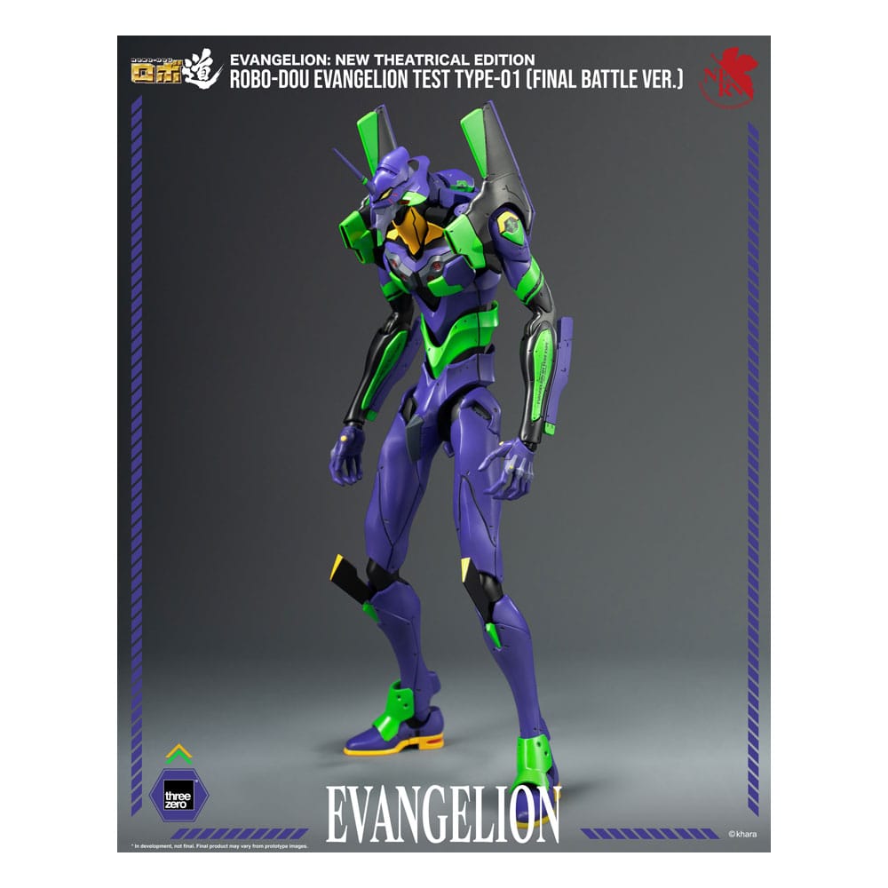 [PREORDINE] Action Figure Evangelion Test Type-01 Final Battle Ver. 25cm - ThreeZero - Action figures