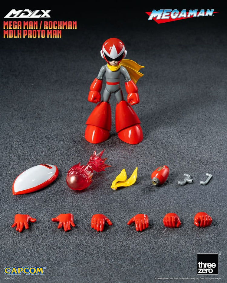 [PREORDINE] Action Figure Mega Man MDLX Proto Man 10 cm - ThreeZero - Action figures