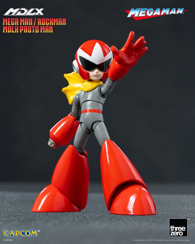 [PREORDINE] Action Figure Mega Man MDLX Proto Man 10 cm - ThreeZero - Action figures