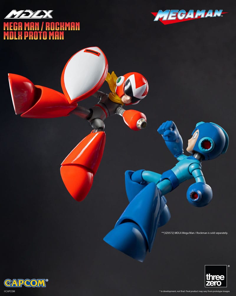 [PREORDINE] Action Figure Mega Man MDLX Proto Man 10 cm - ThreeZero - Action figures