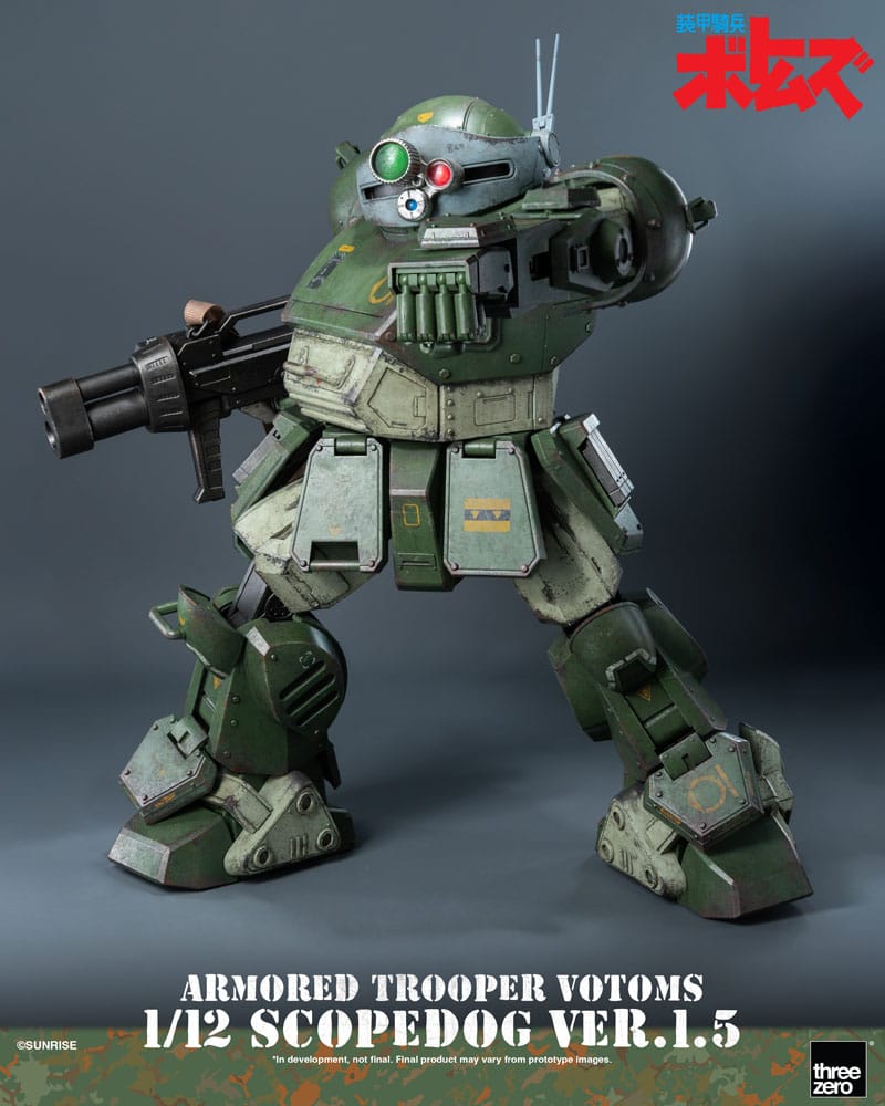 [PREORDINE] Action Figure Armored Trooper Votoms - Scopedog Ver.1.5 16 cm - ThreeZero - Action figures