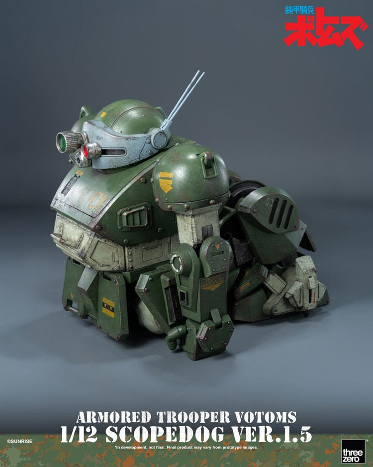 [PREORDINE] Action Figure Armored Trooper Votoms - Scopedog Ver.1.5 16 cm - ThreeZero - Action figures