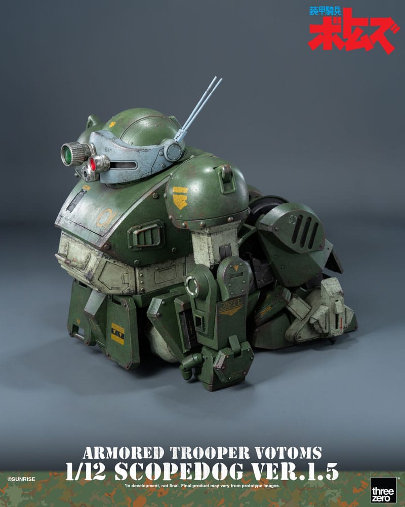 [PREORDINE] Action Figure Armored Trooper Votoms - Scopedog Ver.1.5 16 cm - ThreeZero - Action figures