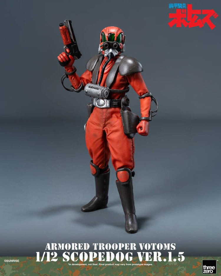 [PREORDINE] Action Figure Armored Trooper Votoms - Scopedog Ver.1.5 16 cm - ThreeZero - Action figures
