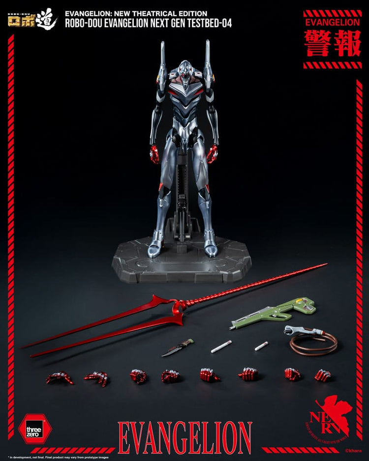 [PREORDINE] Action Figure Evangelion Testbed-04 ROBO-DOU 25 cm - ThreeZero - Action figures