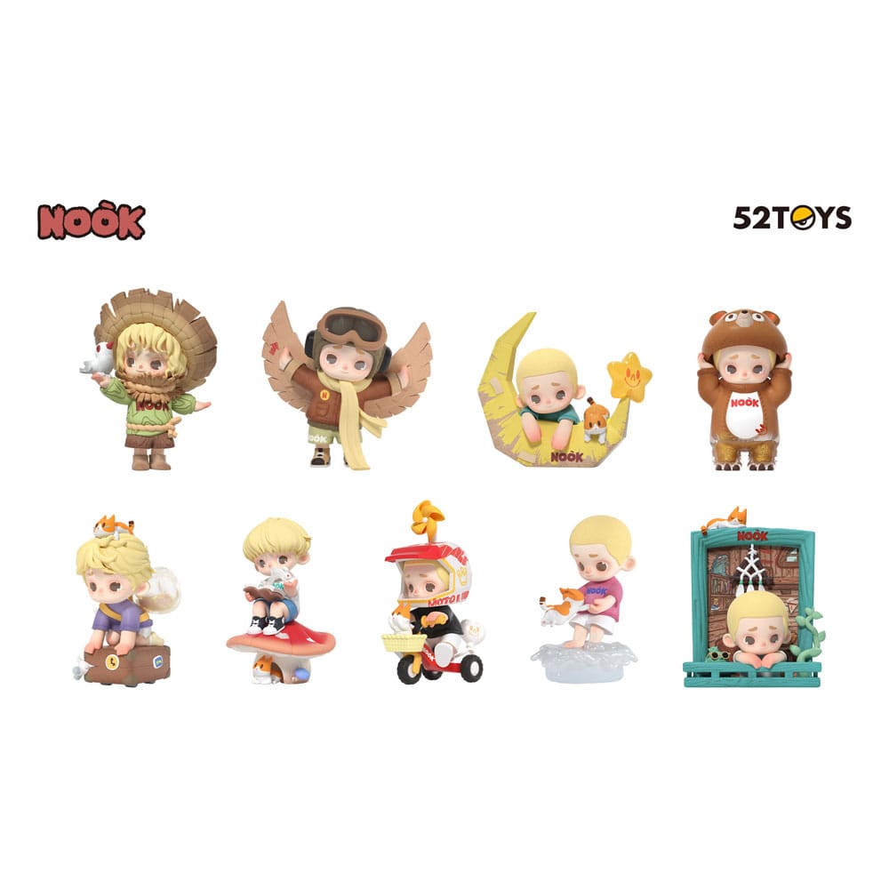 [PREORDER] Nook Blind Box Figures Assortment Little World 10 cm (8)
