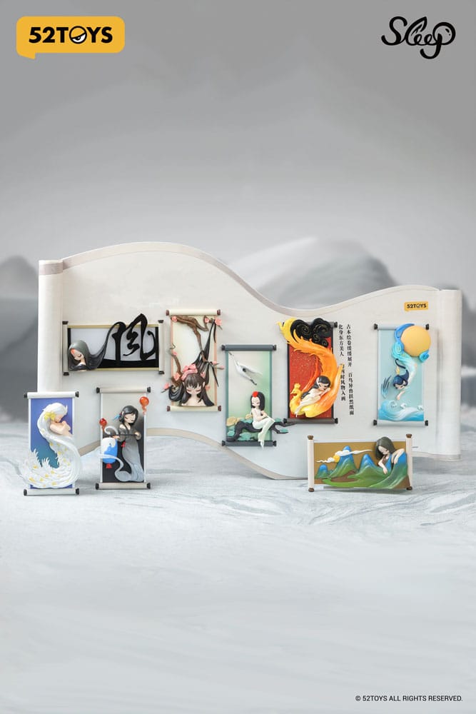 [PREORDER] Sleep Blind Box Figures Assortment Chinese Scrolls 10 cm (8)