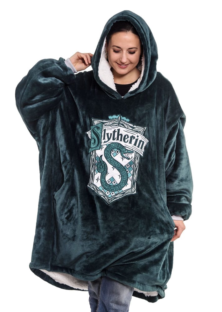 [PREORDER] Harry Potter Oversized Hoodie Blanket Slytherin