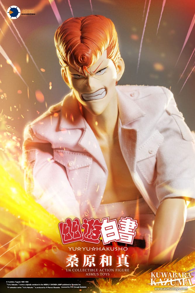 [PREORDER] Yu Yu Hakusho Action Figure 1/6 Kazuma Kuwabara 30 cm