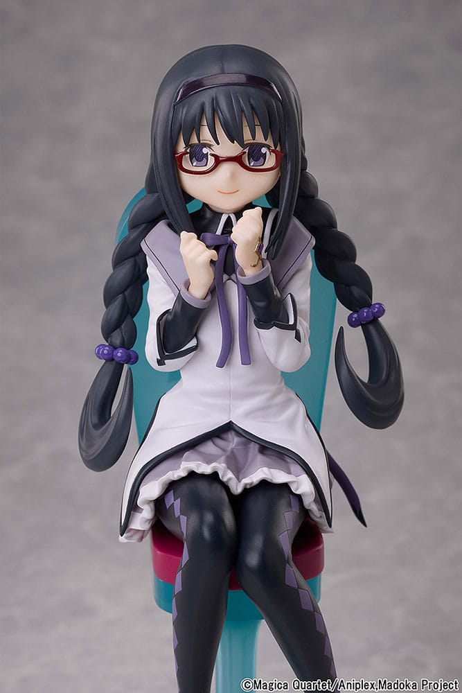 [PREORDINE] Puella Magi Madoka Magica The Movie: Rebellion - Statua Homura Akemi Tea Party Cake Song Ver. 18 cm - Aniplex - Statue
