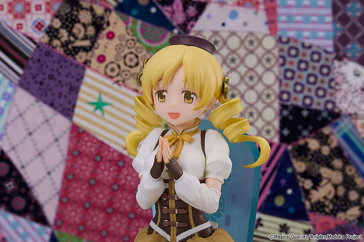 [PREORDINE] Puella Magi Madoka Magica The Movie: Rebellion - Statua Mami Tomoe Tea Party Cake Song Ver. 18 cm - Aniplex - Statue
