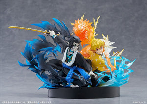 [PREORDINE] Demon Slayer: Statua PVC Zenitsu Agatsuma & Kaigaku 15 cm - Aniplex - Statue