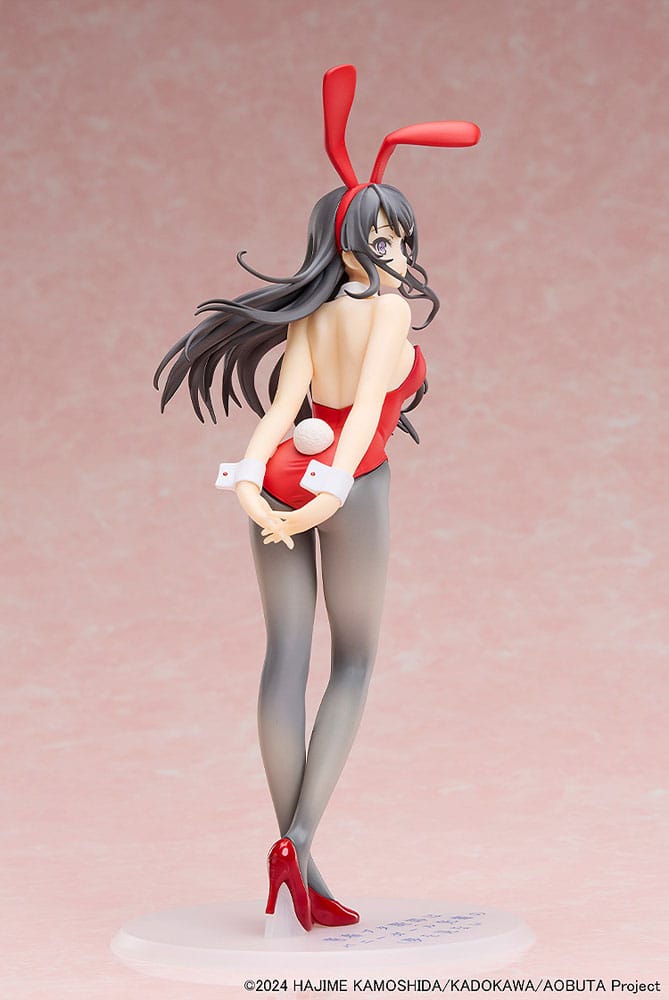 Statua Mai Sakurajima Red Bunny Girl Ver. 27cm - Rascal Does Not Dream - Aniplex - Statue