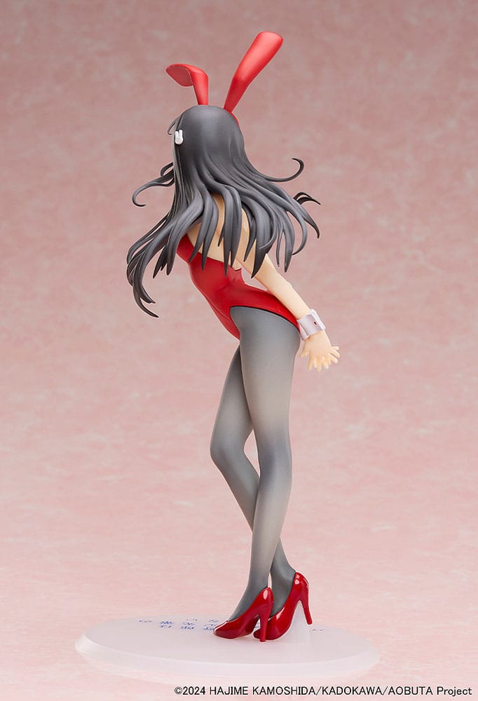 Statua Mai Sakurajima Red Bunny Girl Ver. 27cm - Rascal Does Not Dream - Aniplex - Statue