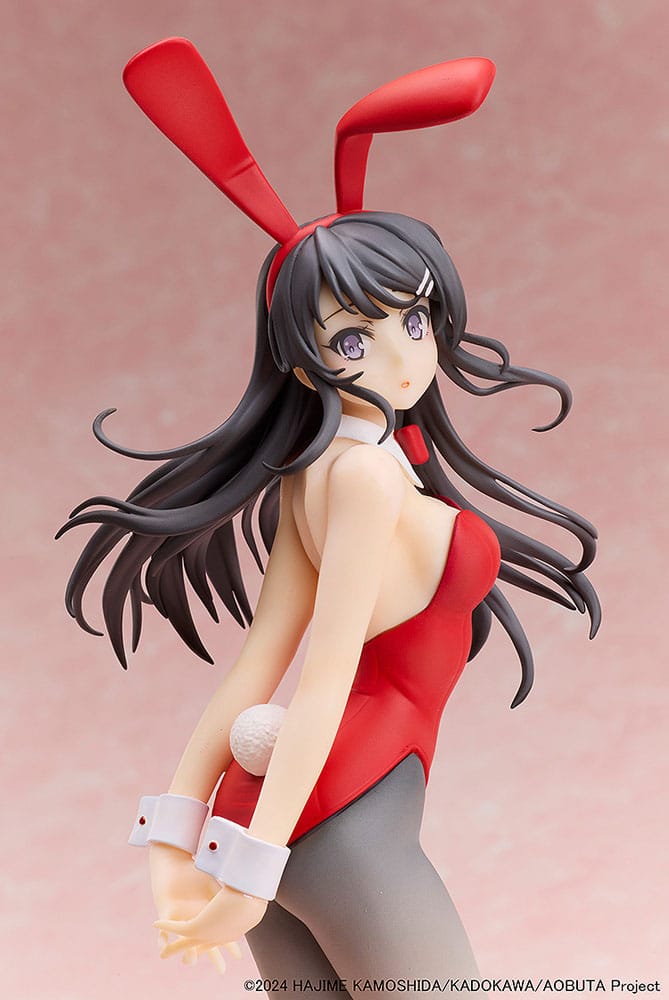 Statua Mai Sakurajima Red Bunny Girl Ver. 27cm - Rascal Does Not Dream - Aniplex - Statue