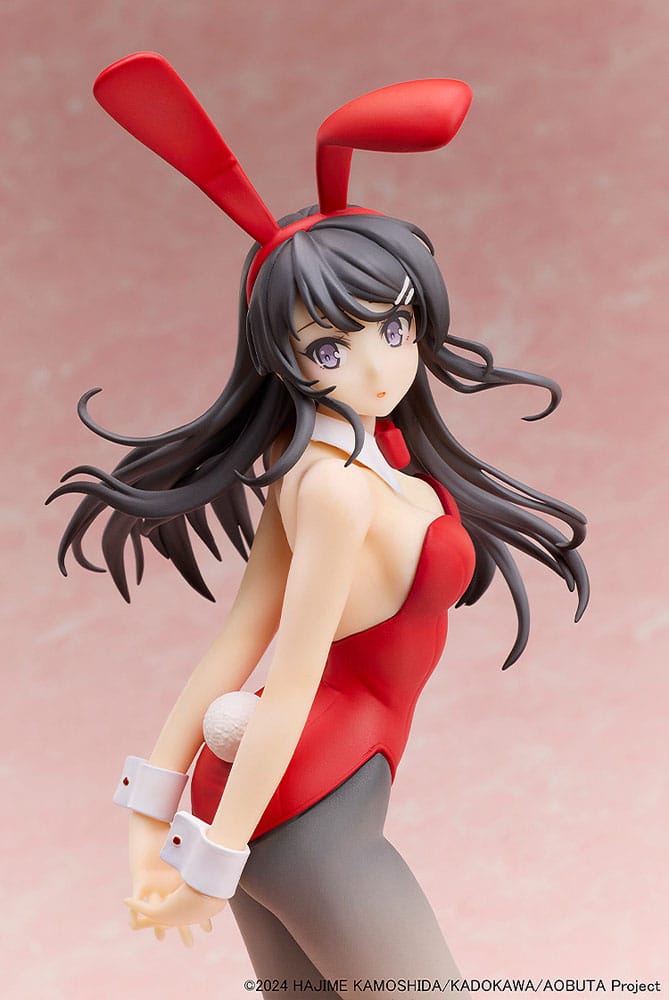 Statua Mai Sakurajima Red Bunny Girl Ver. 27cm - Rascal Does Not Dream - Aniplex - Statue