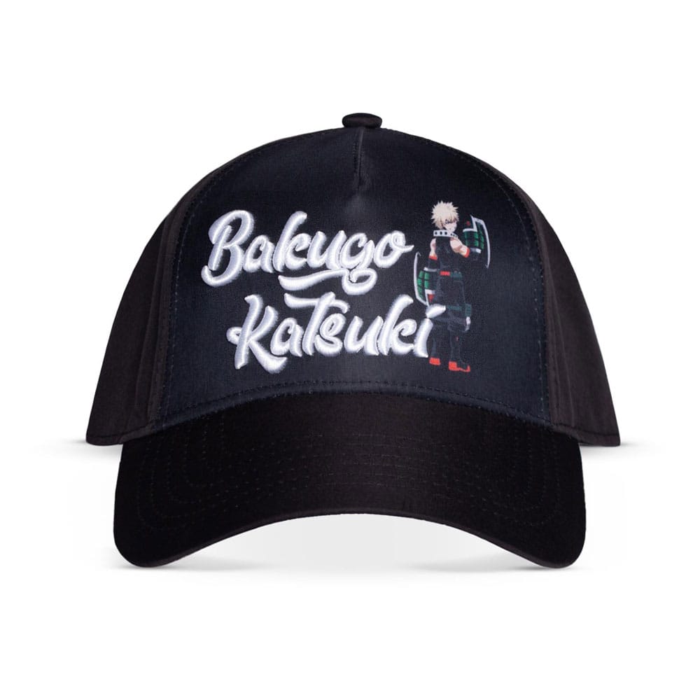 [PREORDER] My Hero Academia Curved Bill Cap Katsuki Bakugo 3D Logo