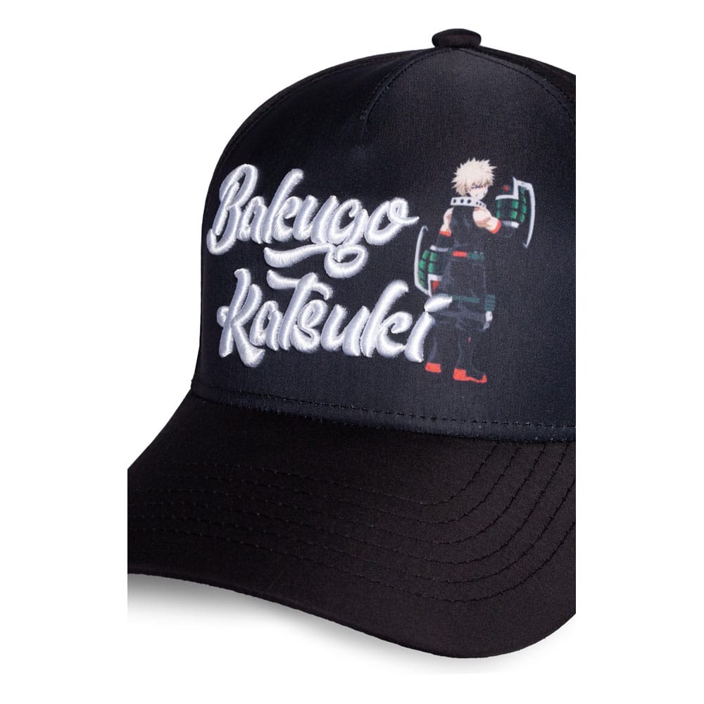 [PREORDER] My Hero Academia Curved Bill Cap Katsuki Bakugo 3D Logo