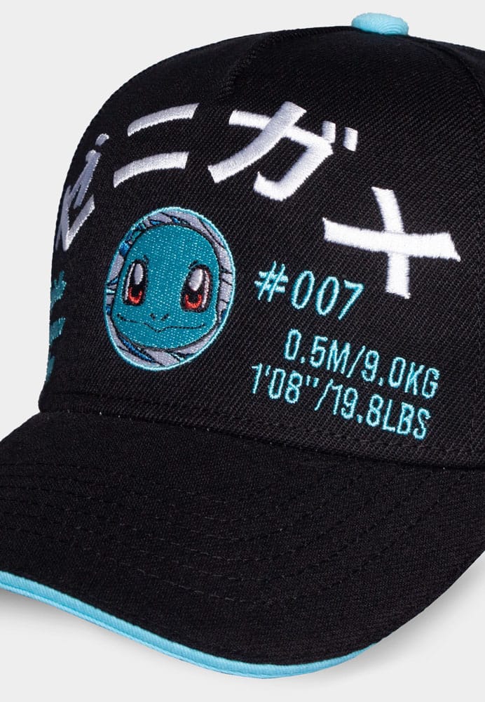 [PREORDER] POKEMON - Squirtle #007 - Adjustable Cap