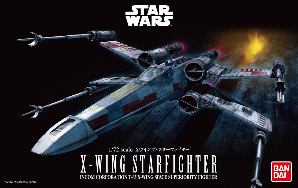 X-Wing Starfighter Model Kit 1/72 - Bandai Star Wars - Bandai Star Wars - Model kit