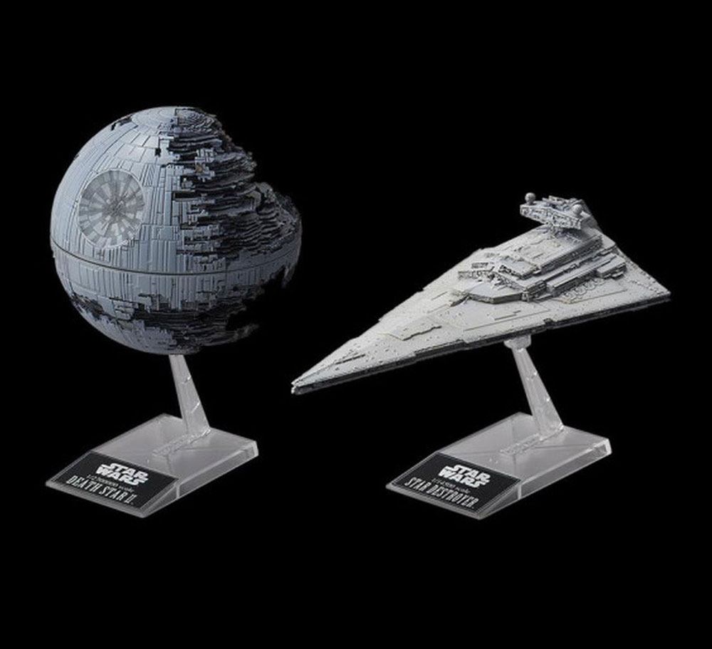 [PREORDINE] Star Wars Model Kit: Morte Nera II & Star Destroyer Imperiale - Bandai Star Wars - Model kit