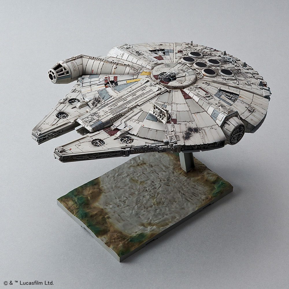 Millennium Falcon Model Kit 1/144 Star Wars Episode VII Bandai - Bandai Star Wars - Model kit