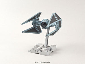 Model Kit Star Wars TIE Interceptor Bandai 1/72 - 10 cm - Bandai Star Wars - Model kit