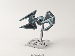 Model Kit Star Wars TIE Interceptor Bandai 1/72 - 10 cm - Bandai Star Wars - Model kit