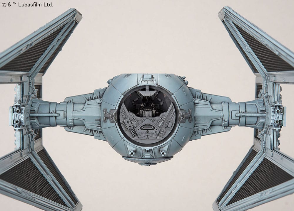 Model Kit Star Wars TIE Interceptor Bandai 1/72 - 10 cm - Bandai Star Wars - Model kit