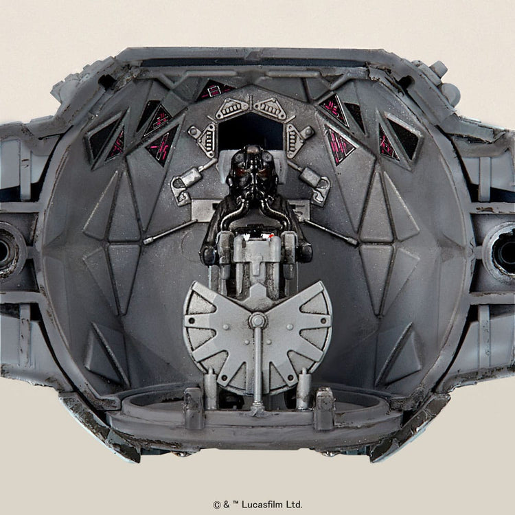 Model Kit Star Wars TIE Interceptor Bandai 1/72 - 10 cm - Bandai Star Wars - Model kit