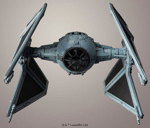 Model Kit Star Wars TIE Interceptor Bandai 1/72 - 10 cm - Bandai Star Wars - Model kit