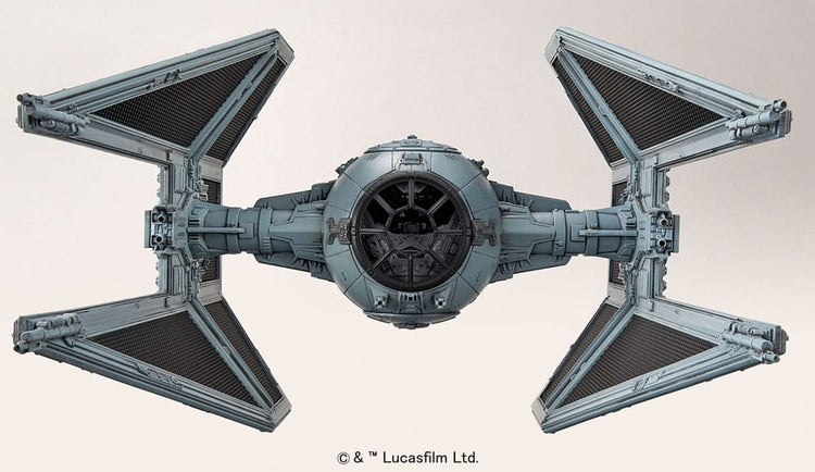 Model Kit Star Wars TIE Interceptor Bandai 1/72 - 10 cm - Bandai Star Wars - Model kit