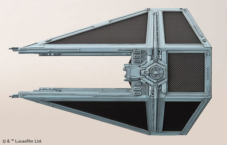 Model Kit Star Wars TIE Interceptor Bandai 1/72 - 10 cm - Bandai Star Wars - Model kit