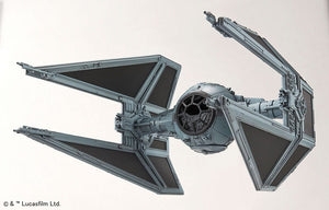 Model Kit Star Wars TIE Interceptor Bandai 1/72 - 10 cm - Bandai Star Wars - Model kit
